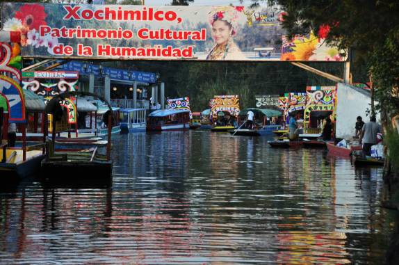 Canais de Xochimilco, reminescências da antiga cidade asteca na moderna Cidade do México